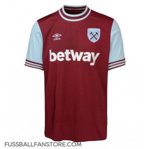 West Ham United Replik Heimtrikot 2024-25 Kurzarm